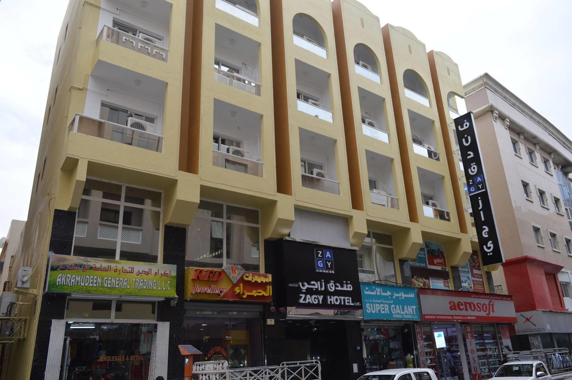 Zagy Hotel Dubai Exterior foto