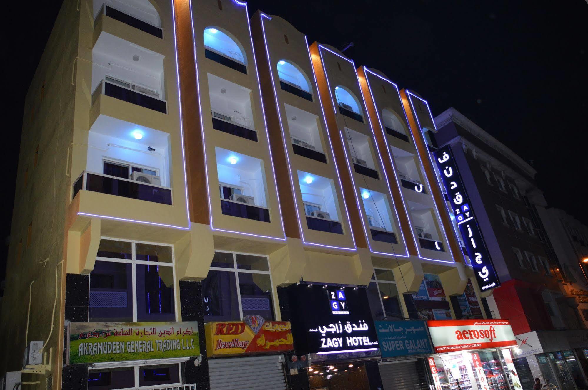 Zagy Hotel Dubai Exterior foto